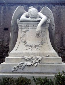 1894 sculpture by William Wetmore Story - Angel of Grief 
