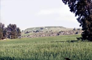 A mound, or tell, of Maresha, one suggested site of Micah's hometown Moresheth.